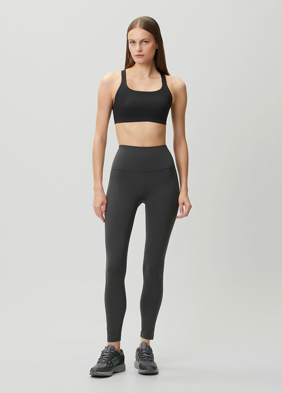 lululemon Align High-Rise Koyu Gri Tayt 25"