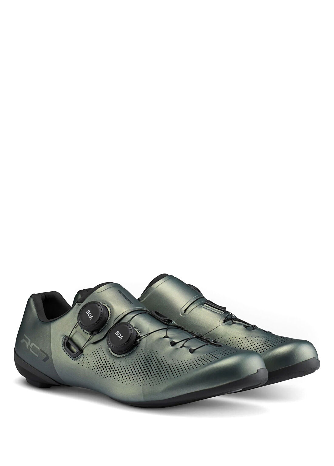 Shimano SH-RC703 Yeşil Unisex Yol Ayakkabısı görsel 2