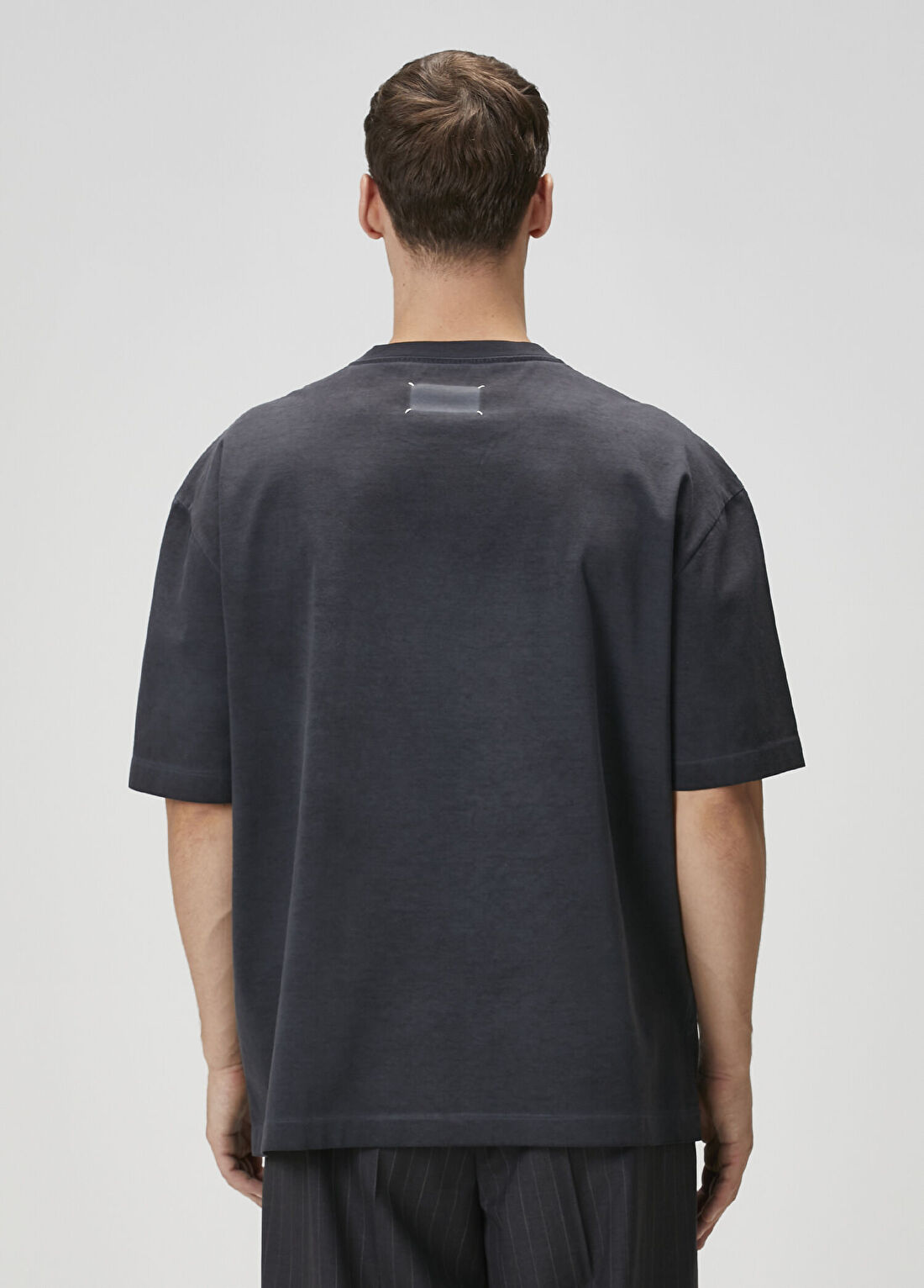 Maison Margiela Antrasit T-shirt görsel 4