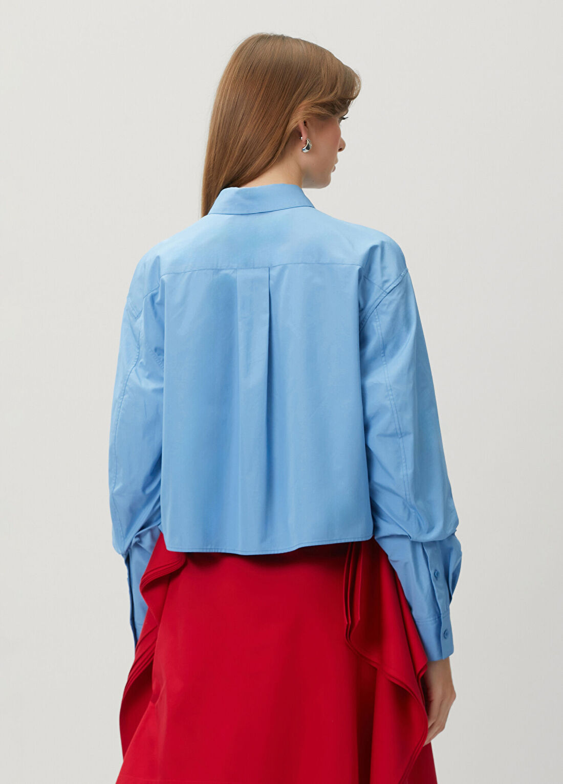 Loewe Relaxed Fit Mavi Gömlek görsel 4