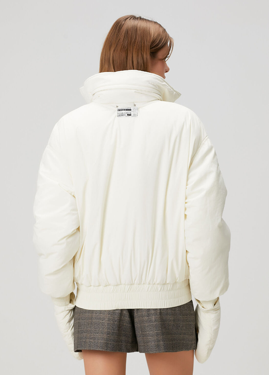Golden Goose Krem Dolgulu Mont görsel 4