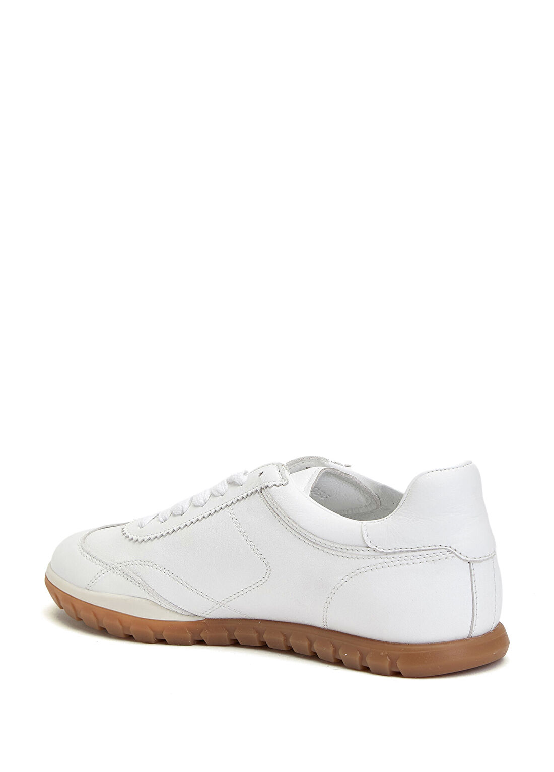 Divarese Beyaz Rahat Kadın Deri Sneaker görsel 3