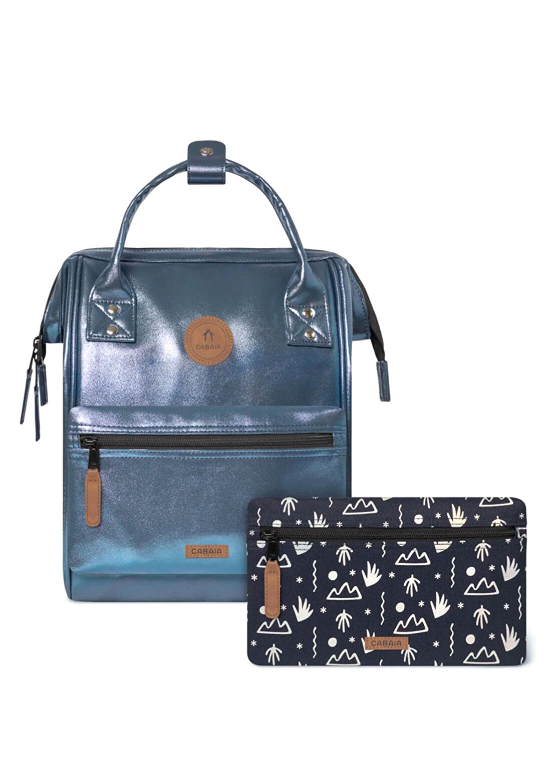 Cabaia Adventurer Larissa Lacivert Küçük Boy Unisex Sırt Çantası
