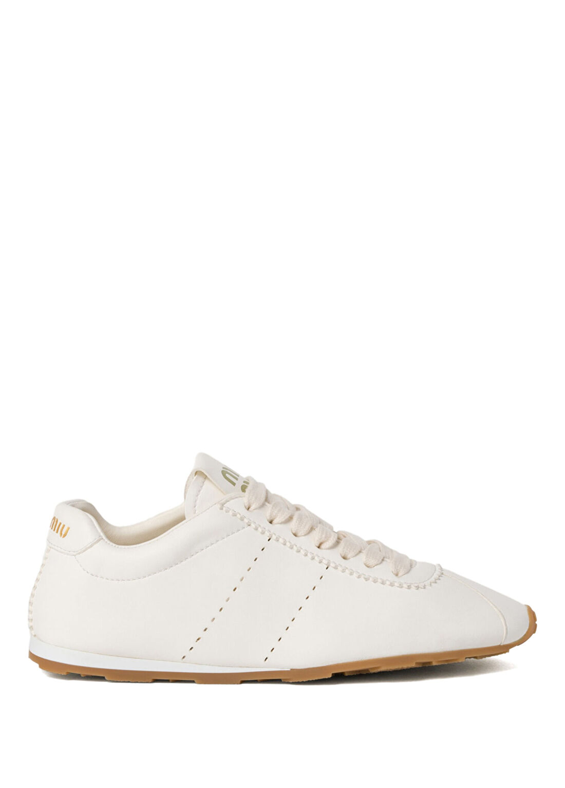 Miu Miu Plume Napa Deri Kadın Sneaker