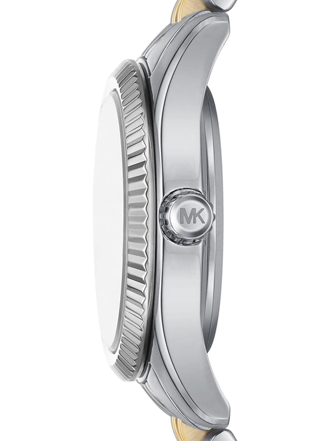 Michael Kors MK4865 Altın Rengi Metalik Gri Çelik Kadın Kol Saati görsel 3