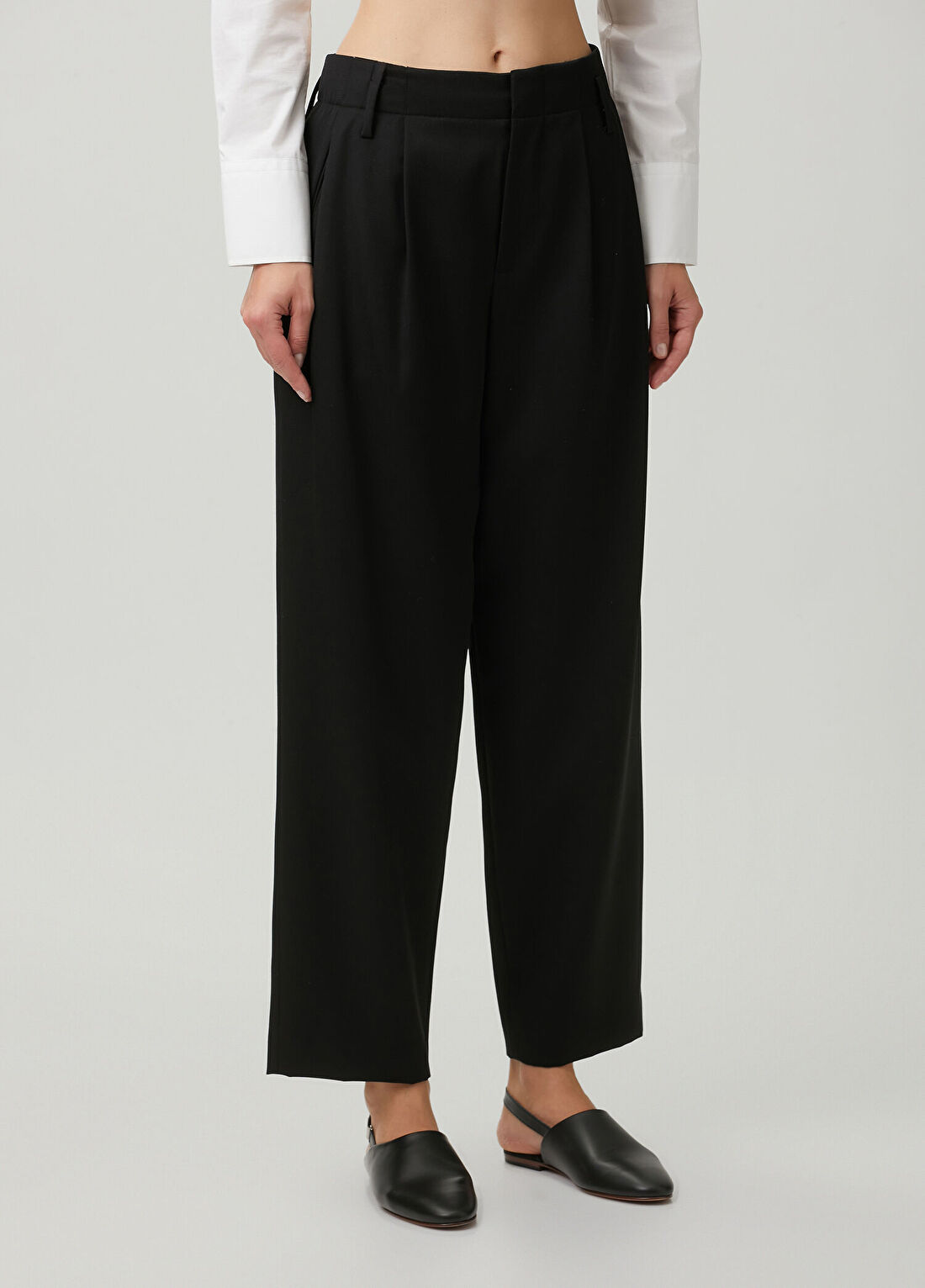 Kenzo Siyah Yün Pantolon görsel 2
