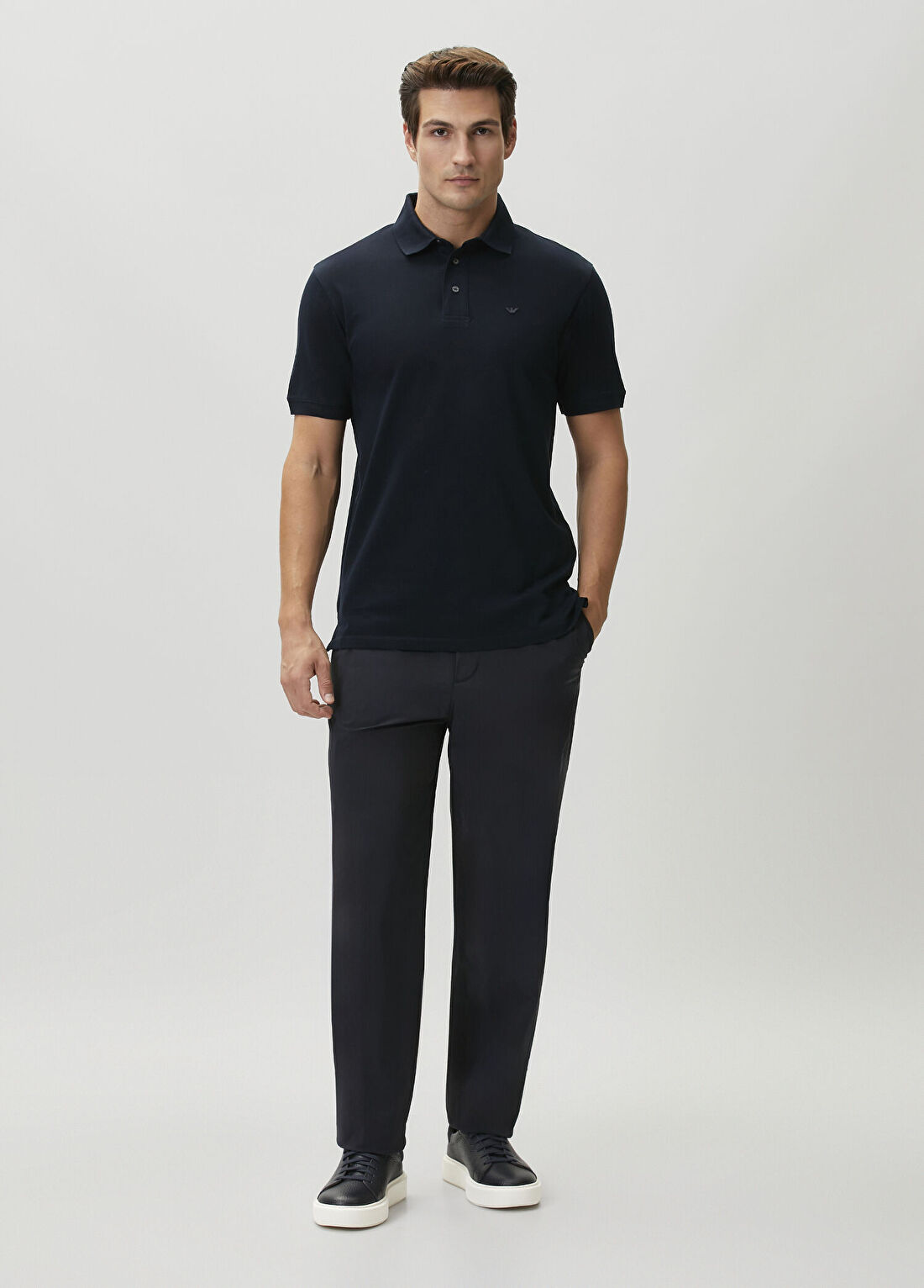 Emporio Armani Regular Fit Lacivert Pantolon