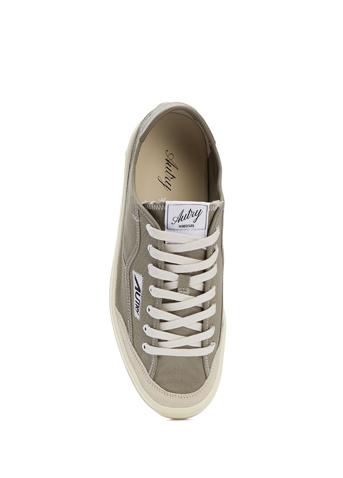 Autry Windscape Haki Erkek Kanvas Sneaker görsel 4