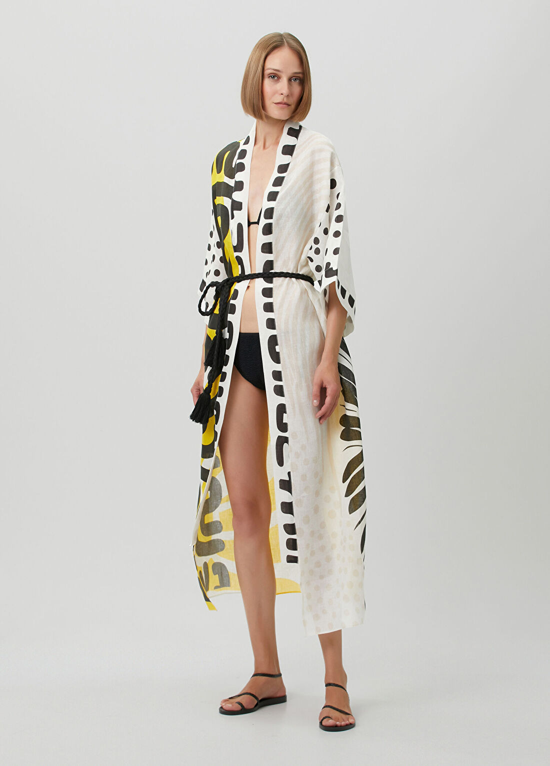 Jaquette Jilda Yann Keten Kimono