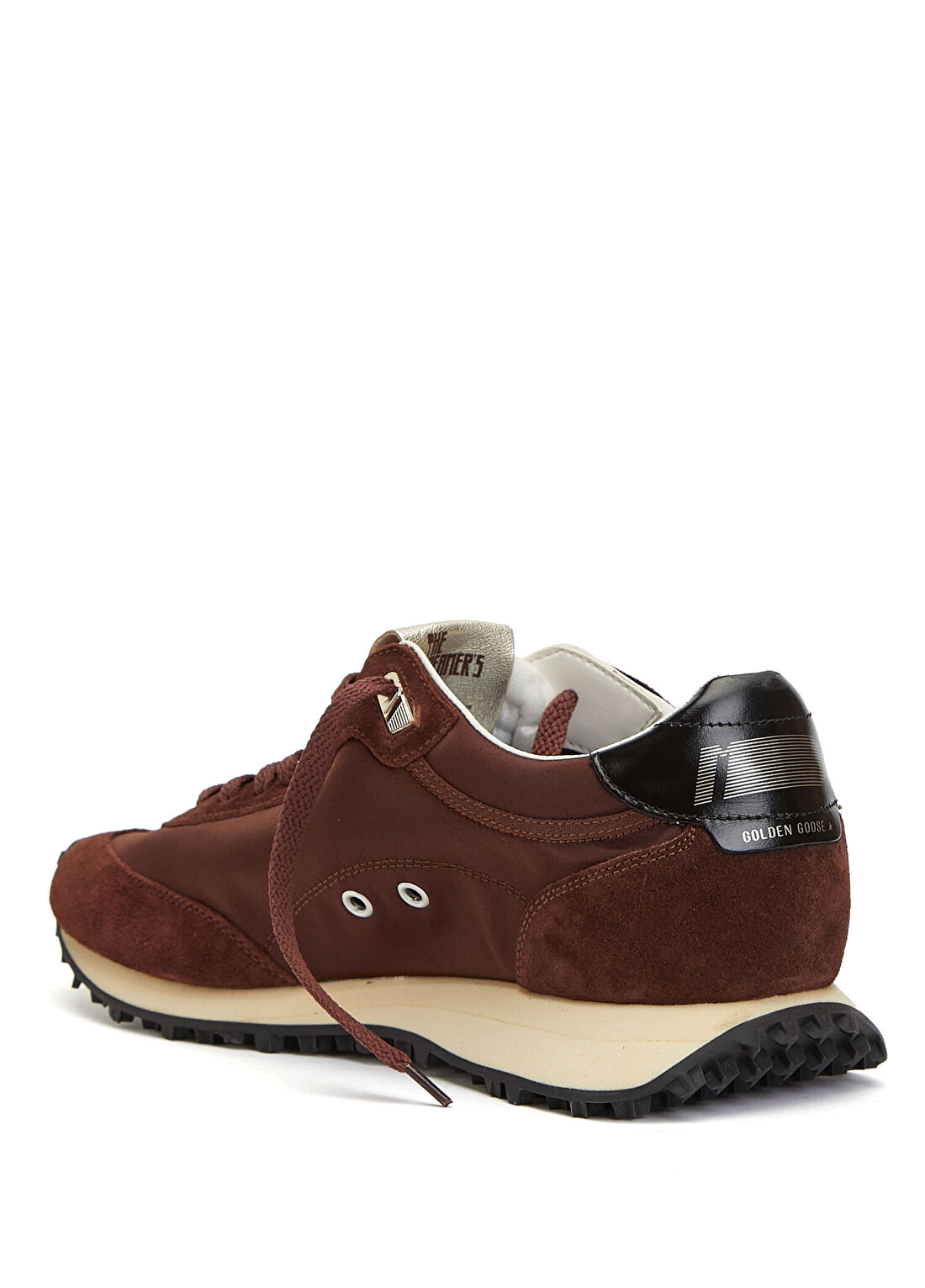 Golden Goose Maraton Kahverengi Erkek Sneaker görsel 3