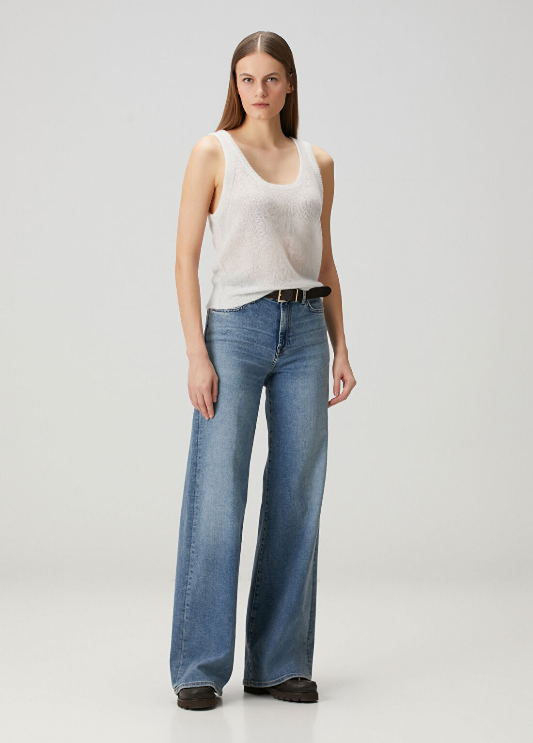 American Vintage Bodyrow Kırık Beyaz Triko görsel 2