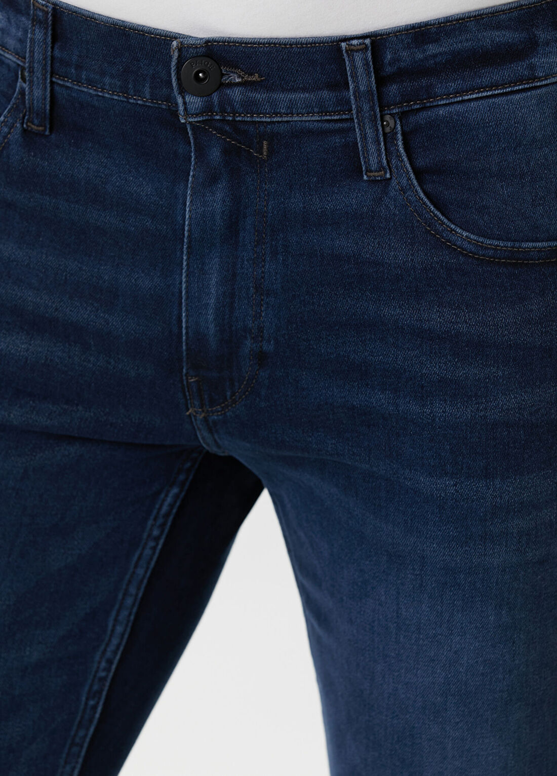 Paige Federal Lacivert Jean Pantolon görsel 4