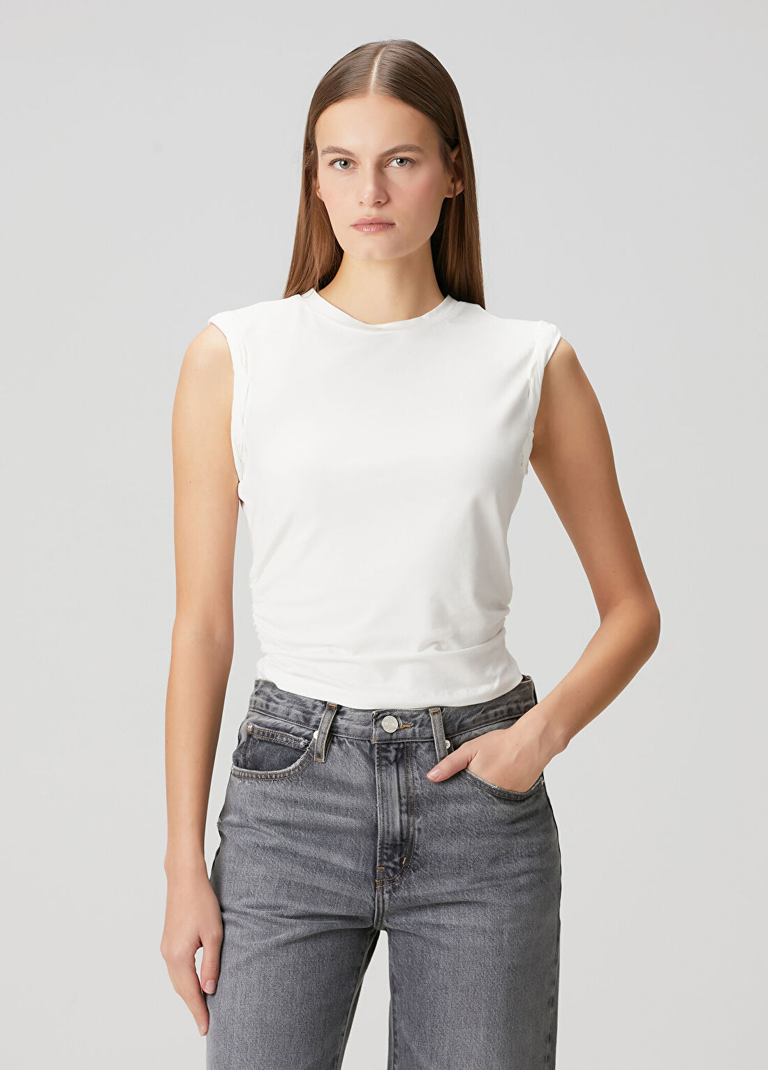 AllSaints Beyaz T-shirt