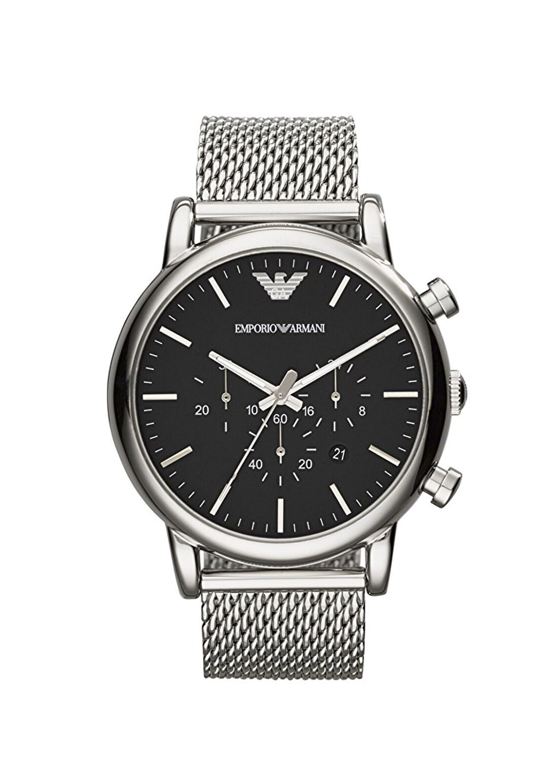 Emporio Armani AR1808 Metalik Gri Erkek Kol Saati