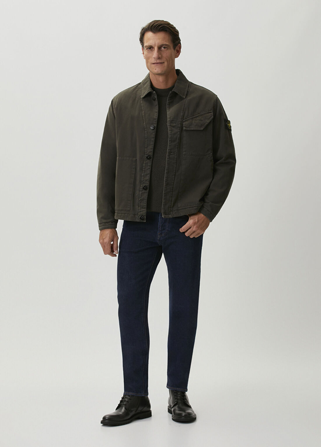 Stone Island Kahverengi Ceket görsel 2