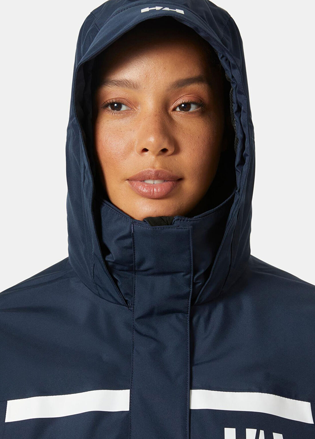 Helly Hansen W Salt Inshore Navy Kadın Mont görsel 4
