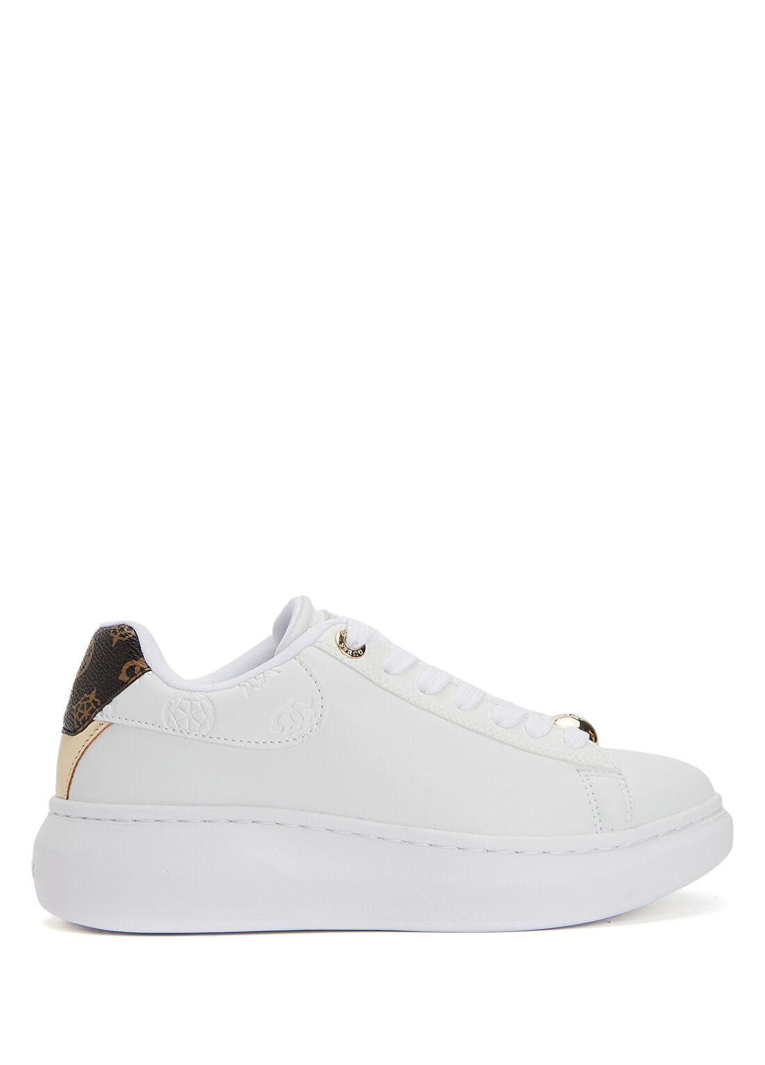 Guess Fireup Beyaz Kadın Deri Sneaker