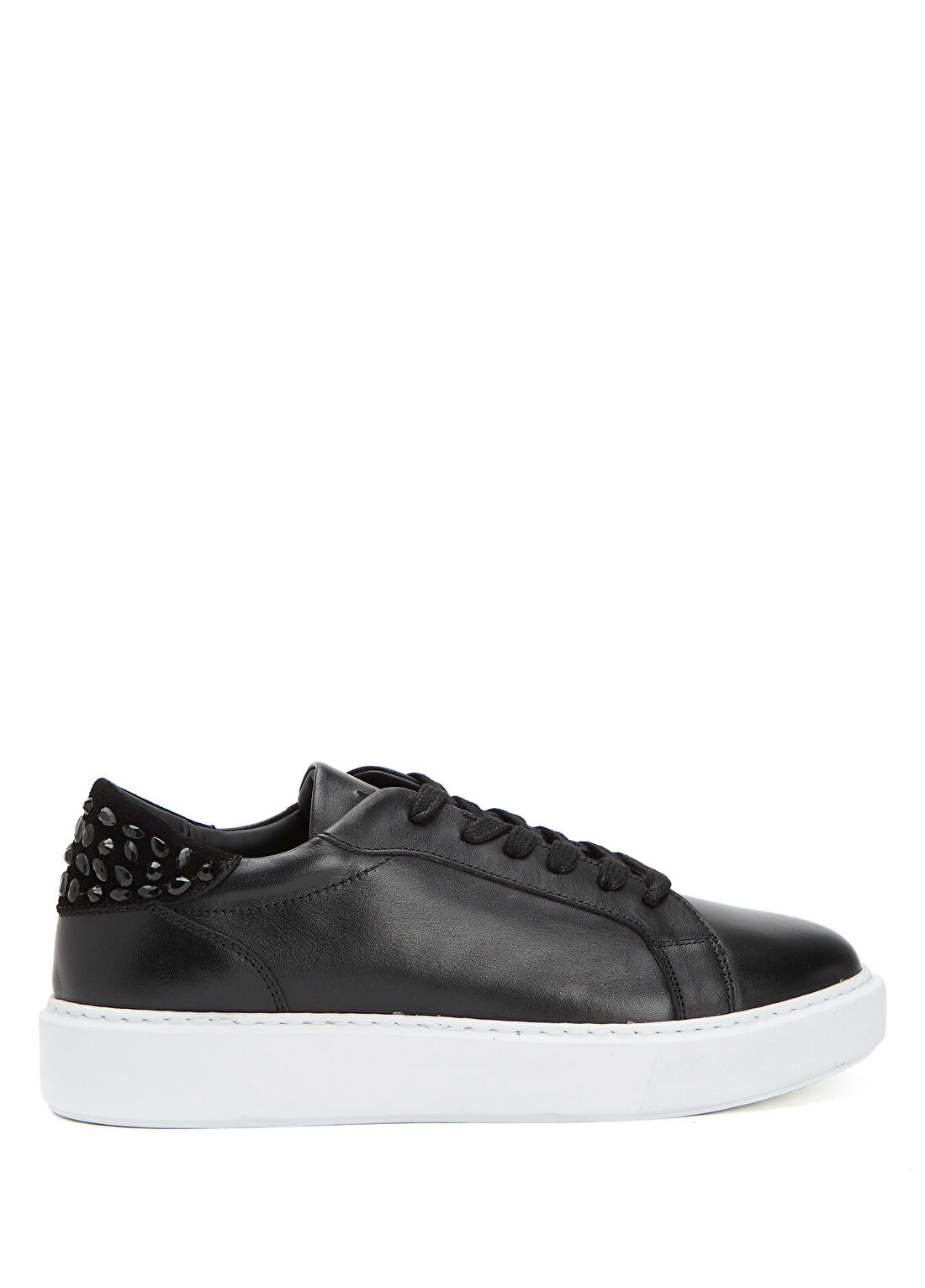 Beymen Club Siyah Taşlı Kadın Deri Sneaker