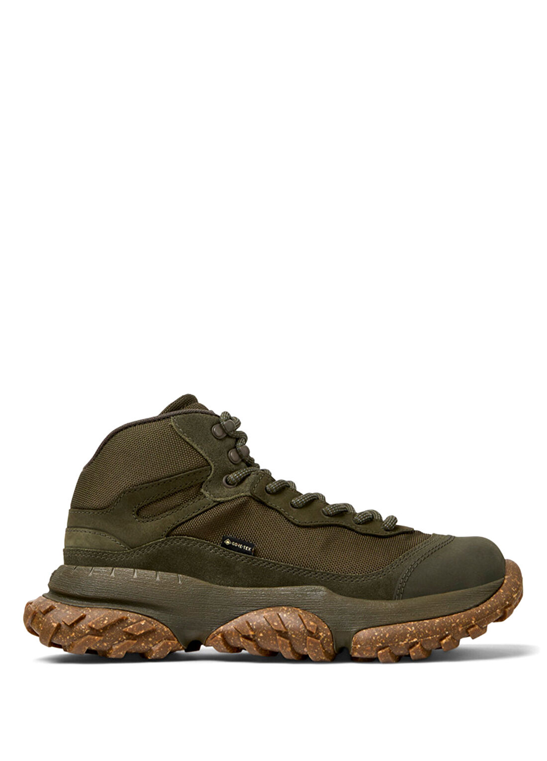 Camper Karst Trek Gore-Tex Yeşil Nubuk Erkek Kar Botu K300499-004