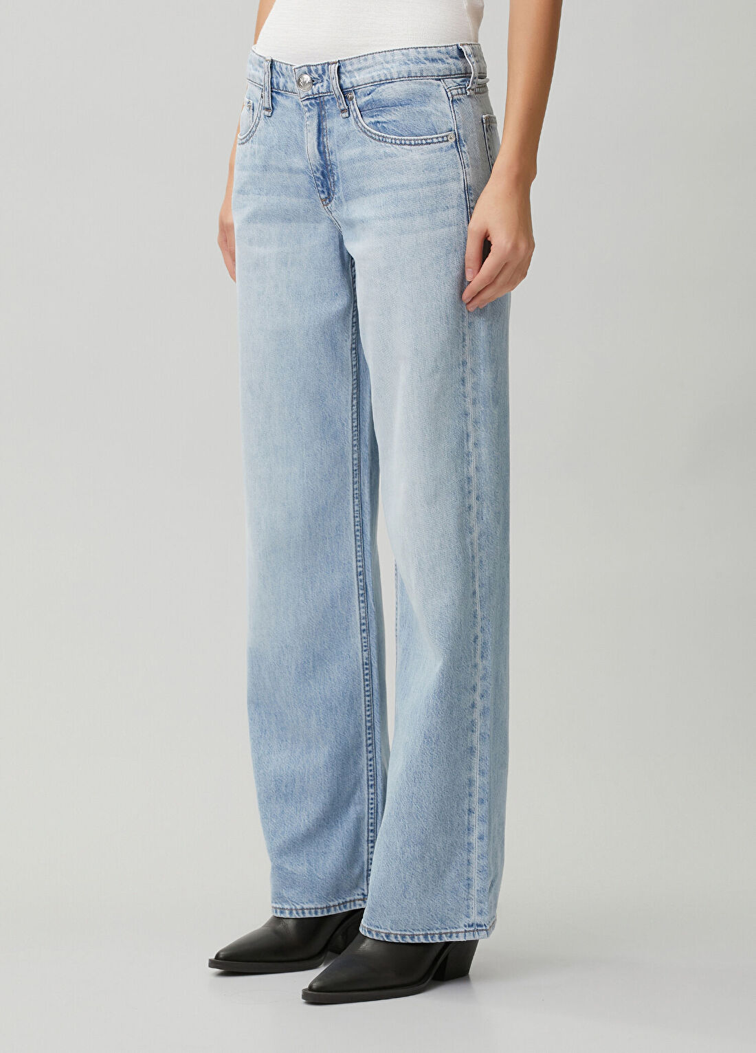 Rag&Bone Cam Açık Mavi Jean Pantolon görsel 2