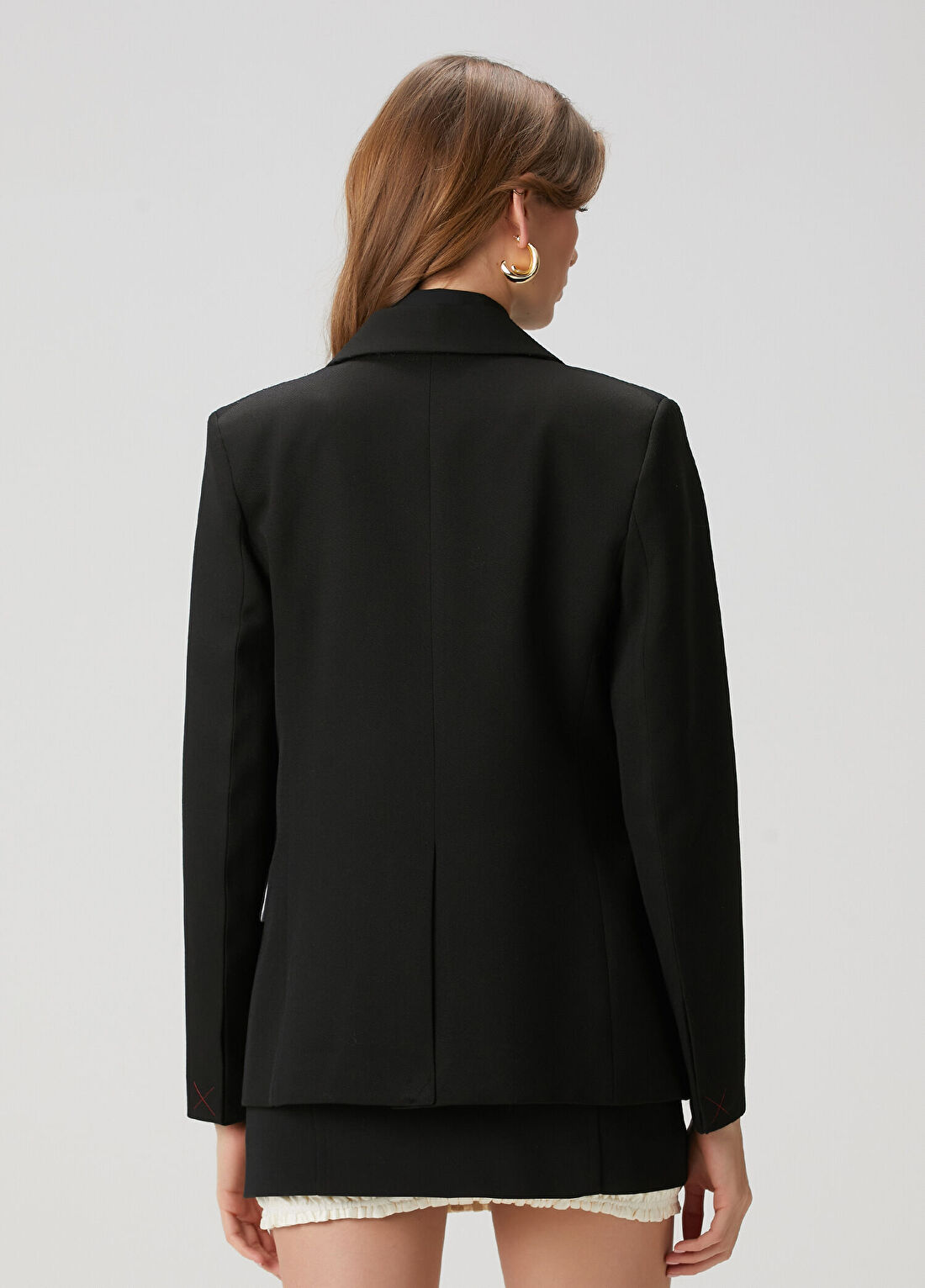 Victoria Beckham Tux Siyah Blazer görsel 4