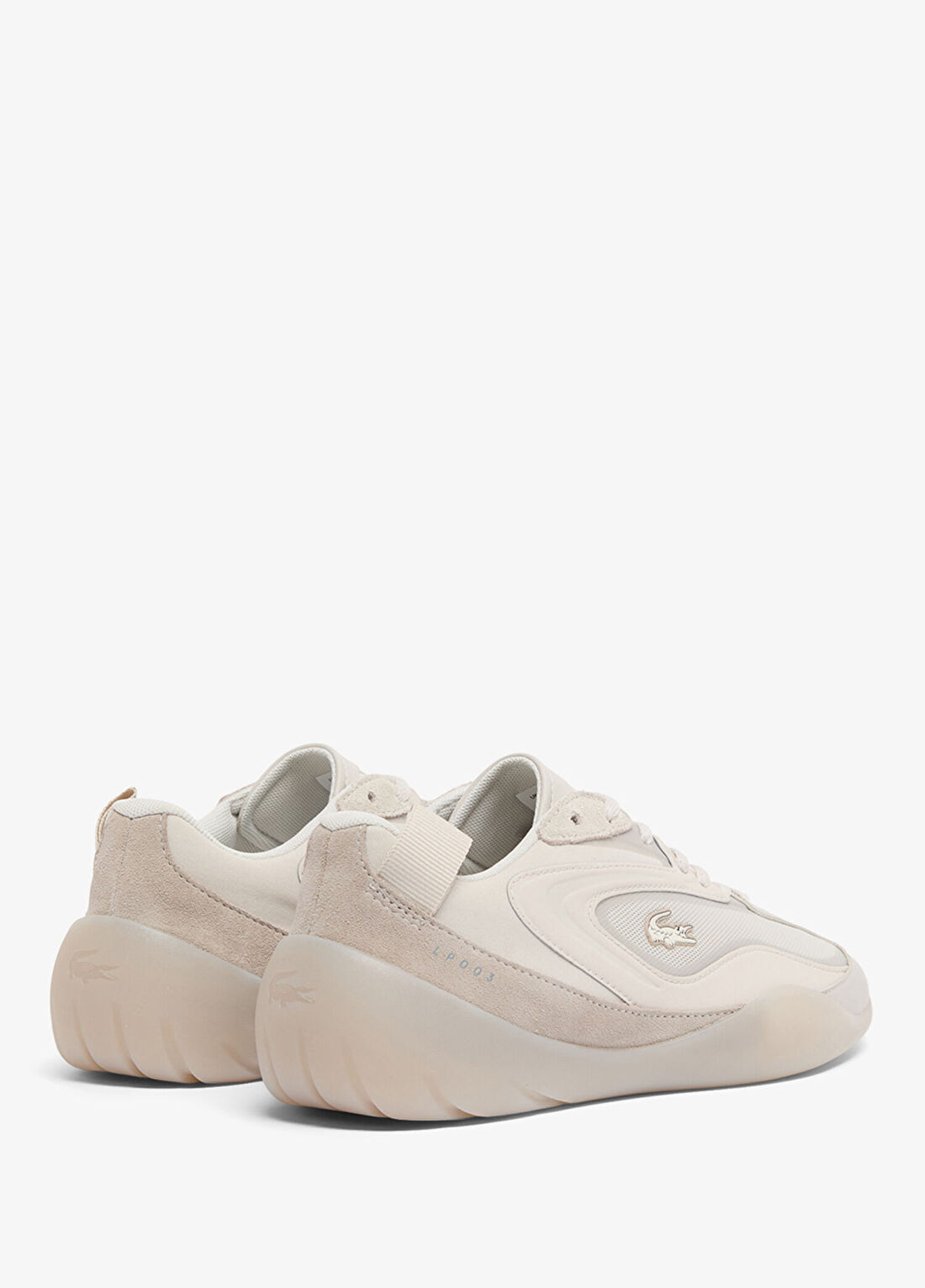 Lacoste Side Low Bej Kadın Sneaker görsel 3
