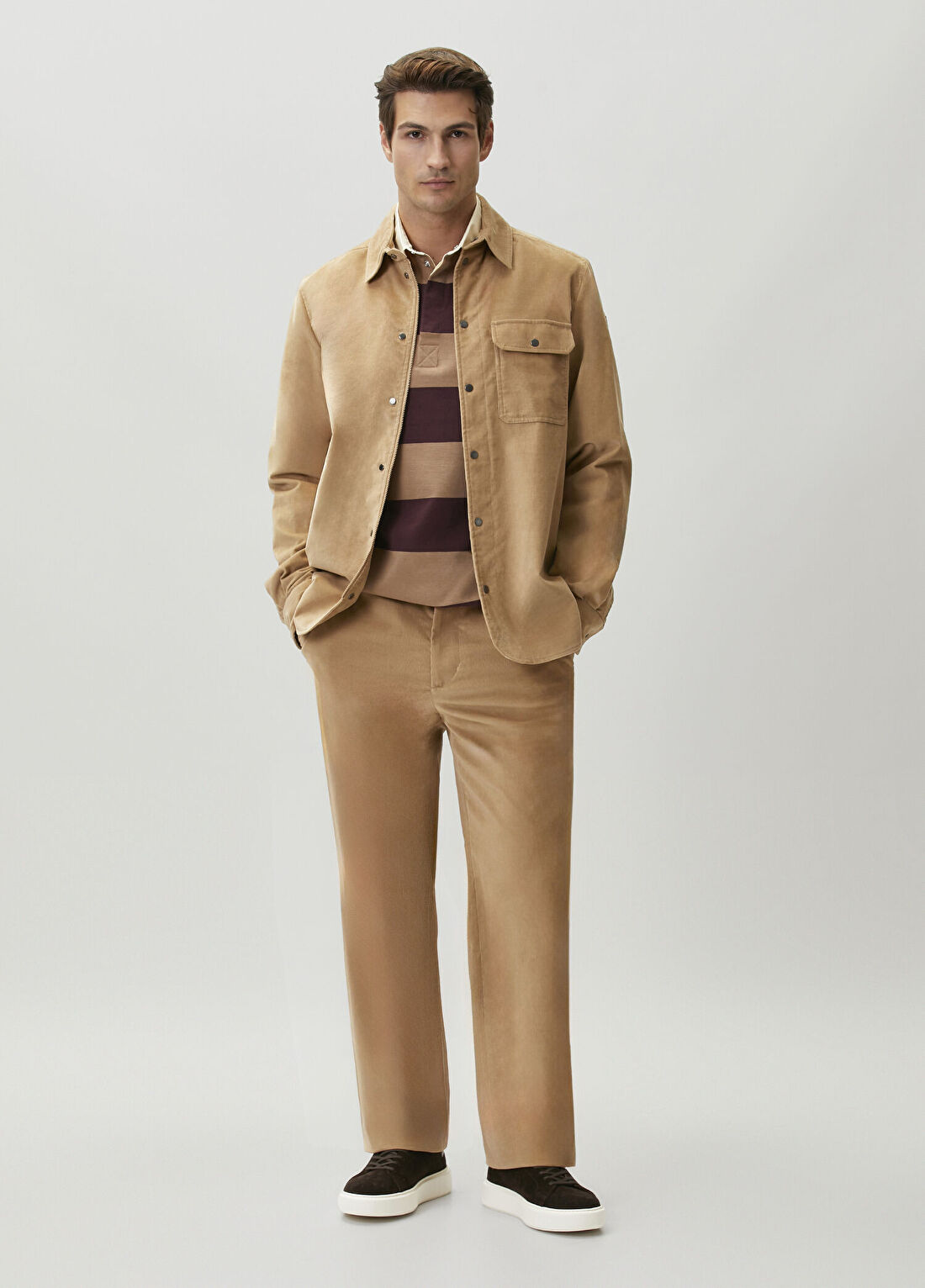 Moncler Bej Pantolon