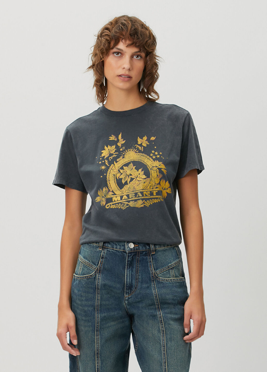 Marant Etoile Zewel Antrasit T-shirt
