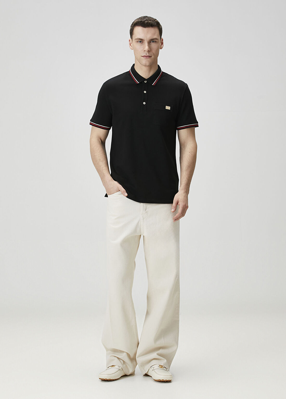 Valentino VGold Beyaz Jean Pantolon