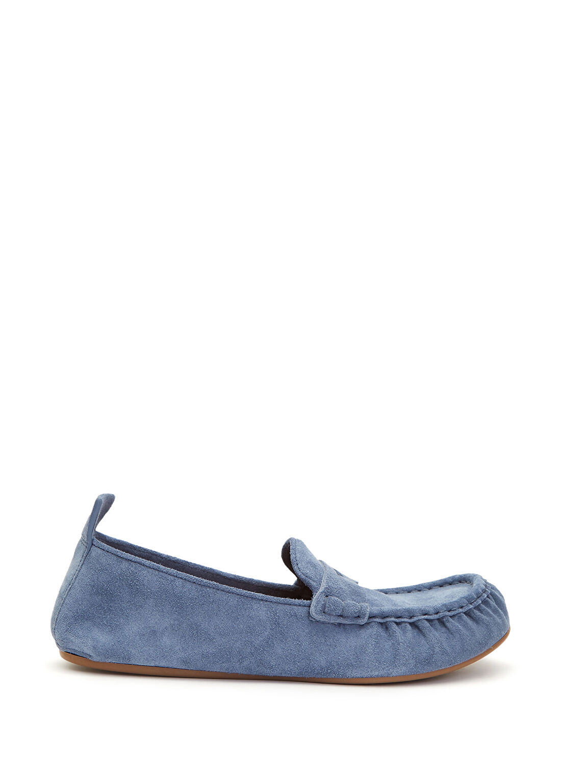Acne Studios Mavi Kadın Süet Loafer