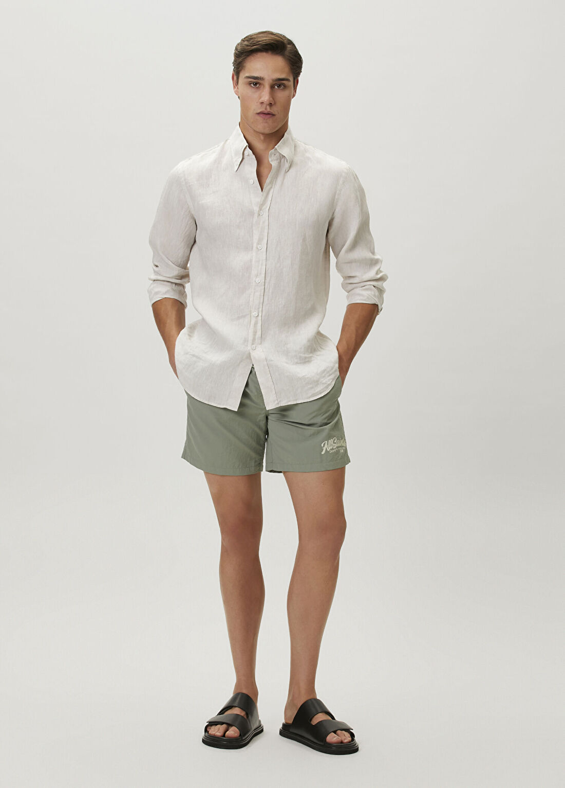 AllSaints Yeşil Mayo