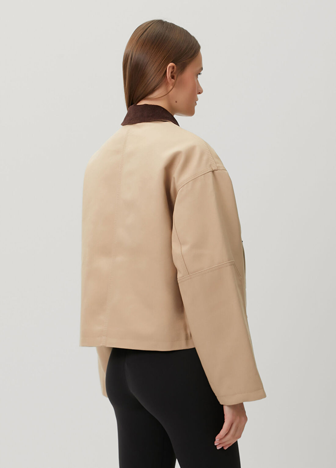 Canada Goose Beaumont Açık Kahverengi Ceket görsel 4