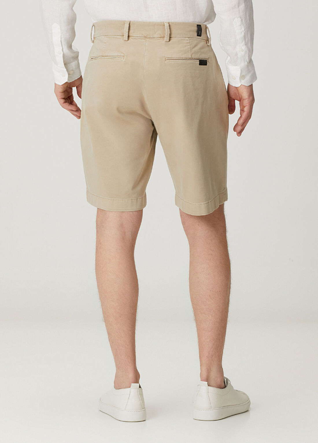 7 For All Mankind Bej Bermuda görsel 3