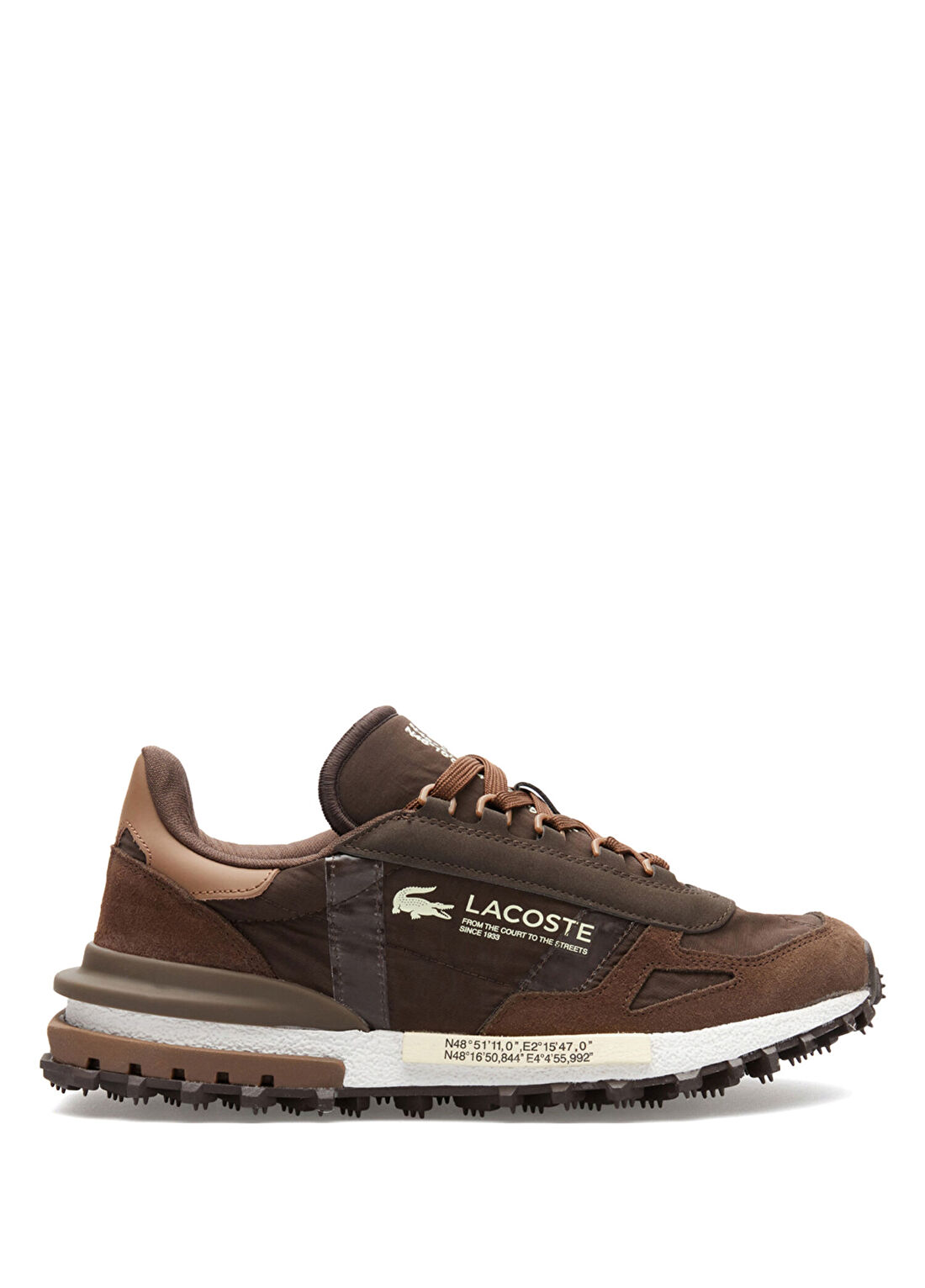 Lacoste Elite Active Kahverengi Erkek Sneaker
