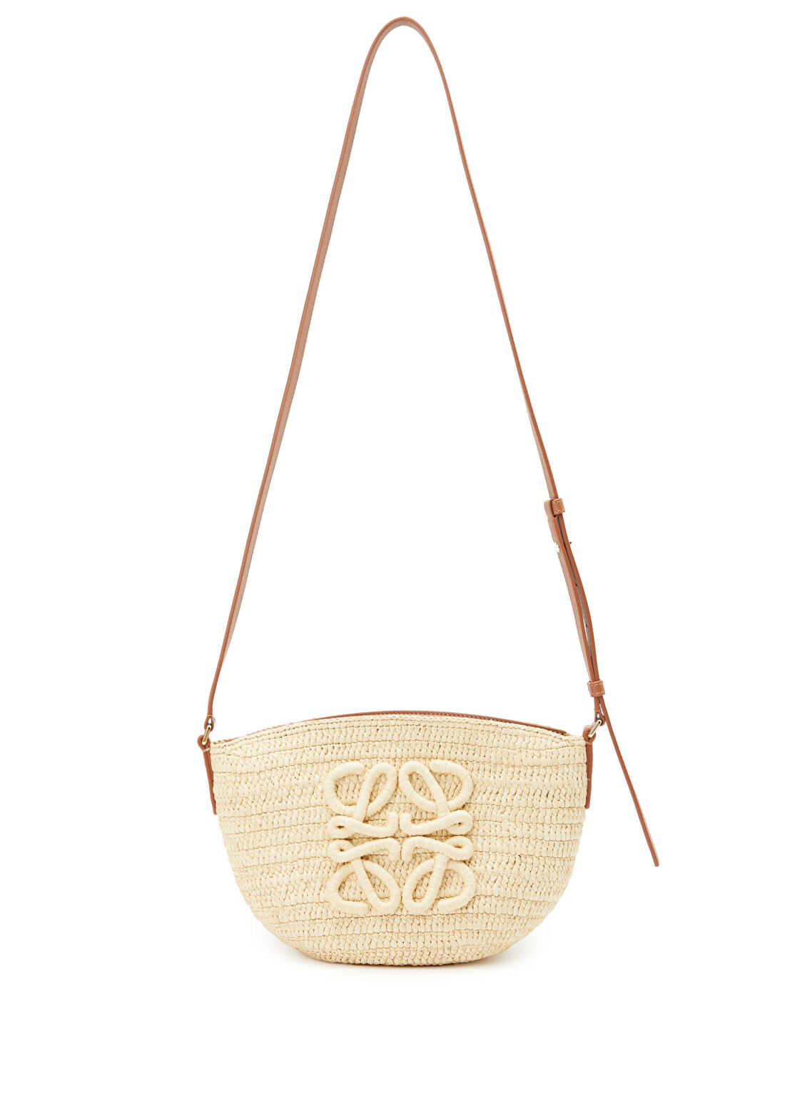 Loewe x Paula's Ibiza Eclipse Bej Kadın Rafya Plaj Çantası