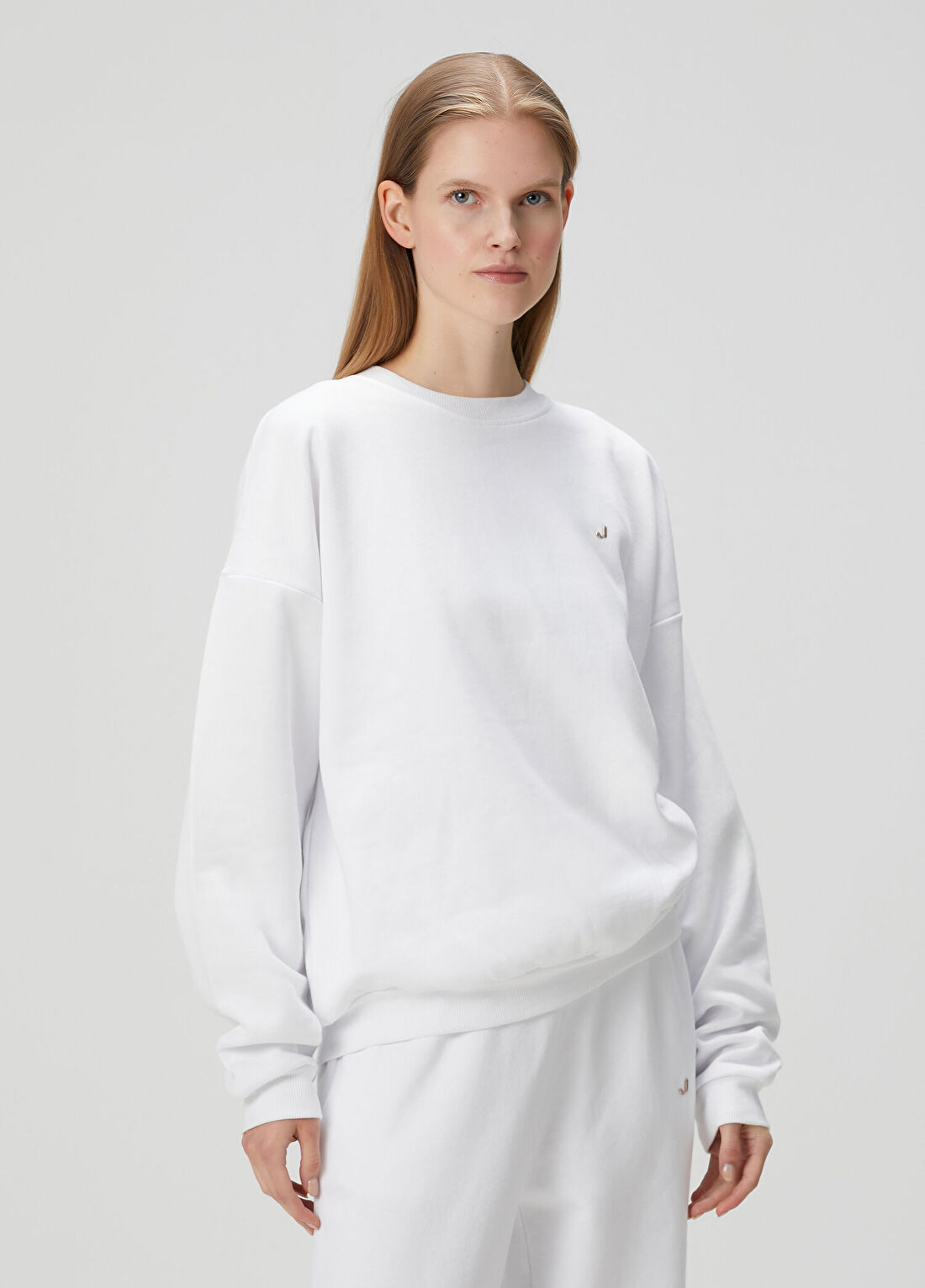 Jerf Aura Beyaz Sweatshirt görsel 3