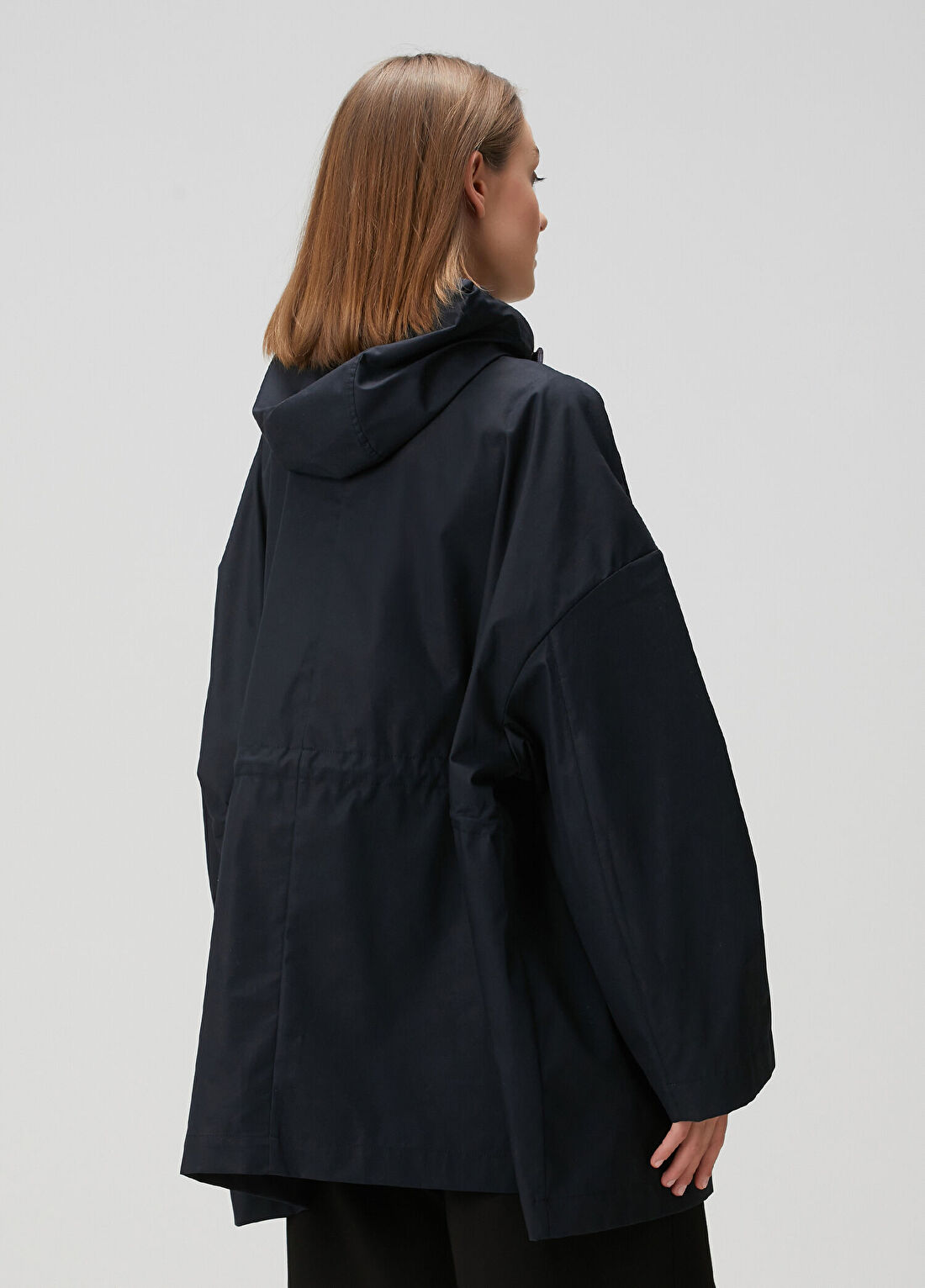 Moncler Gaillon Koyu Mavi Kapüşonlu Parka görsel 4