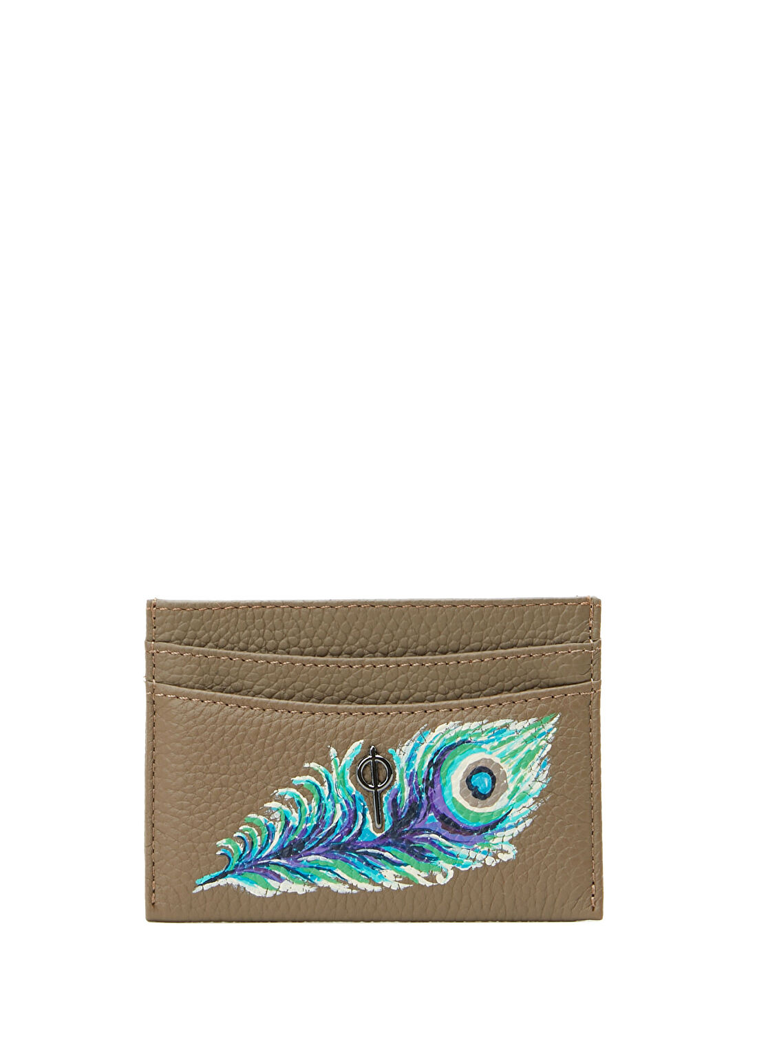 Otrera Lydia Hand Painted Piuma Kadın Deri Kartlık