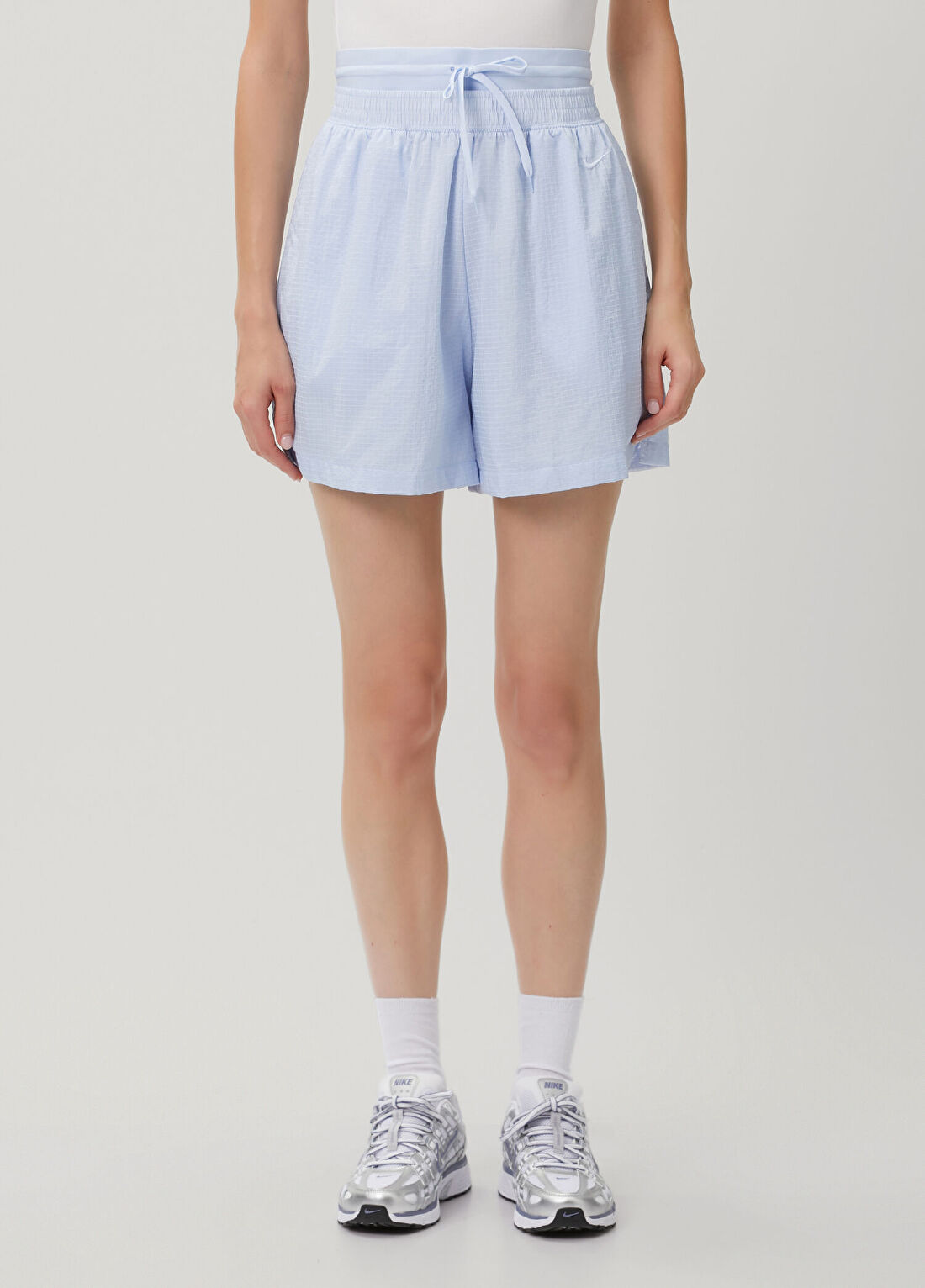 Nike Double Waistband Short Mavi Şort görsel 2