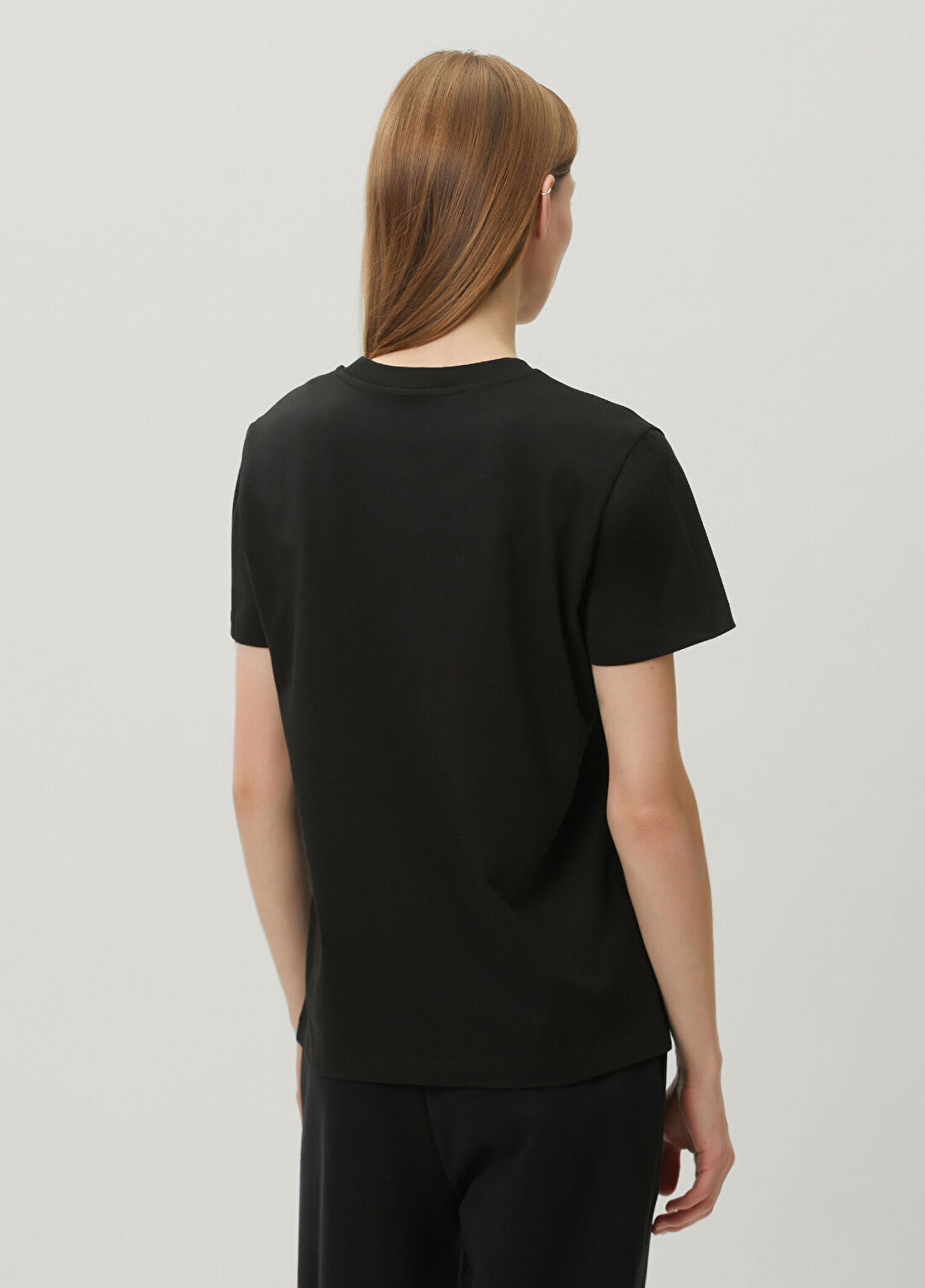 Moncler Siyah T-shirt görsel 4