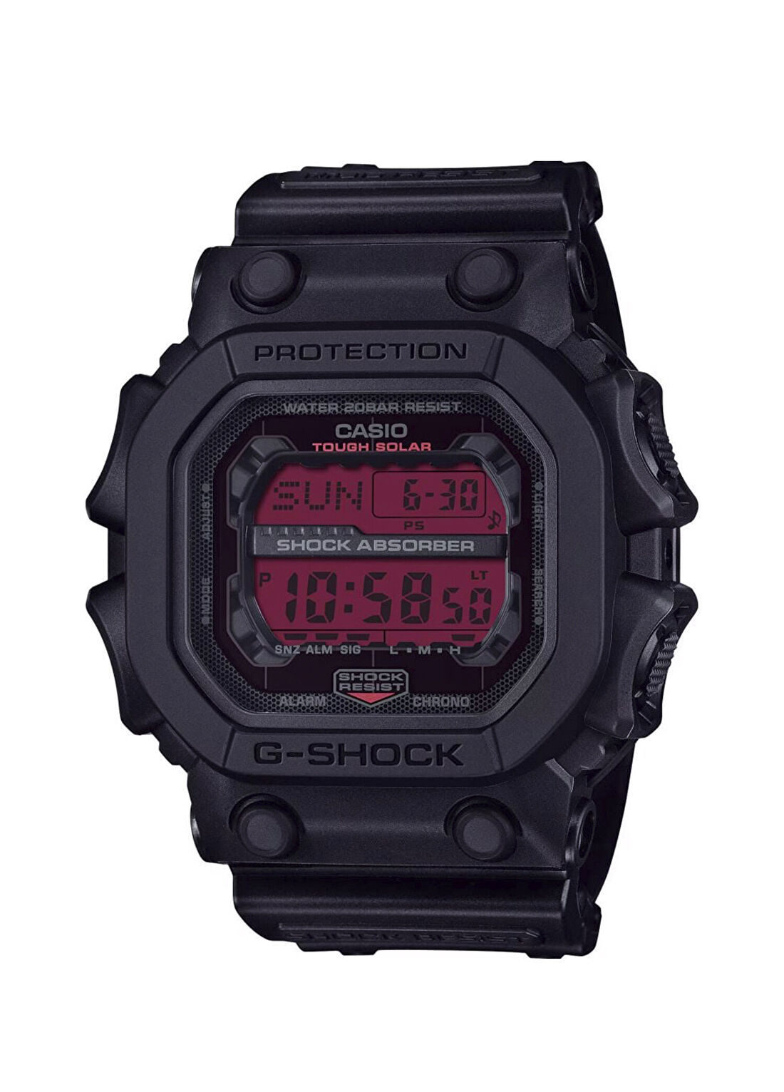 Casio G-Shock GX-56BBR-1DR Siyah Silikon Erkek Kol Saati