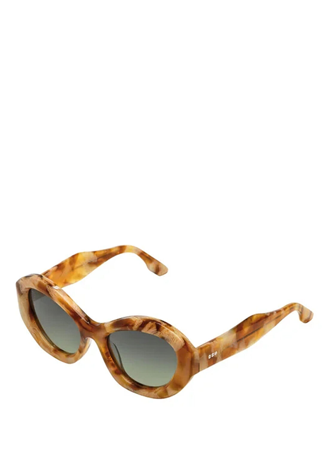 Komono Ava Vintage Autumn Kahverengi Unisex Güneş Gözlüğü görsel 2