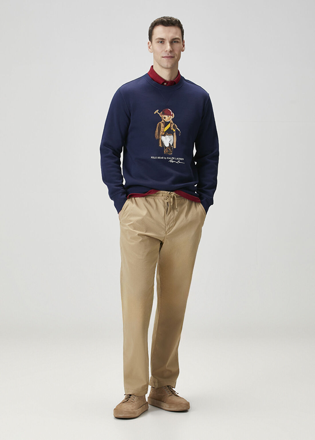 Polo Ralph Lauren Polo Bear Lacivert Sweatshirt görsel 2