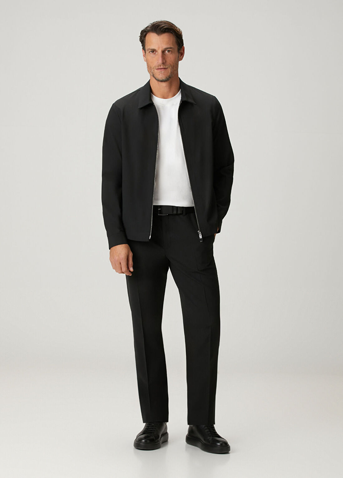Beymen Collection Siyah Yün Pantolon