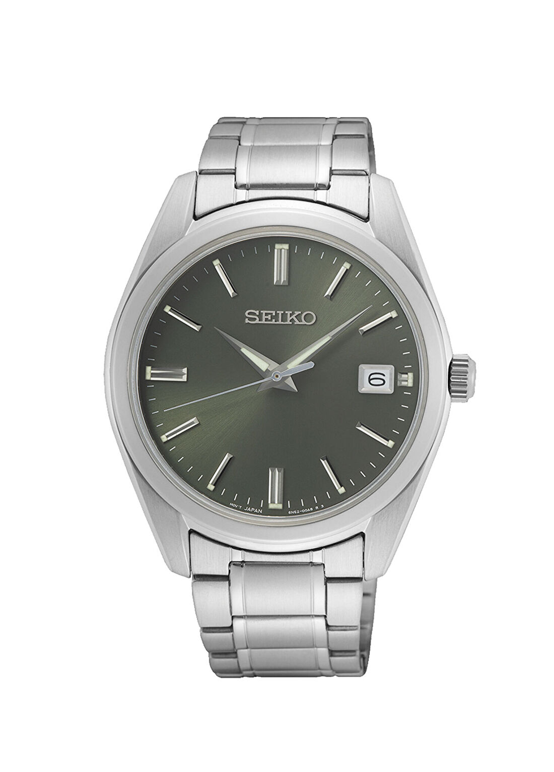 Seiko SEIUR527P Metalik Gri Çelik Erkek Kol Saati