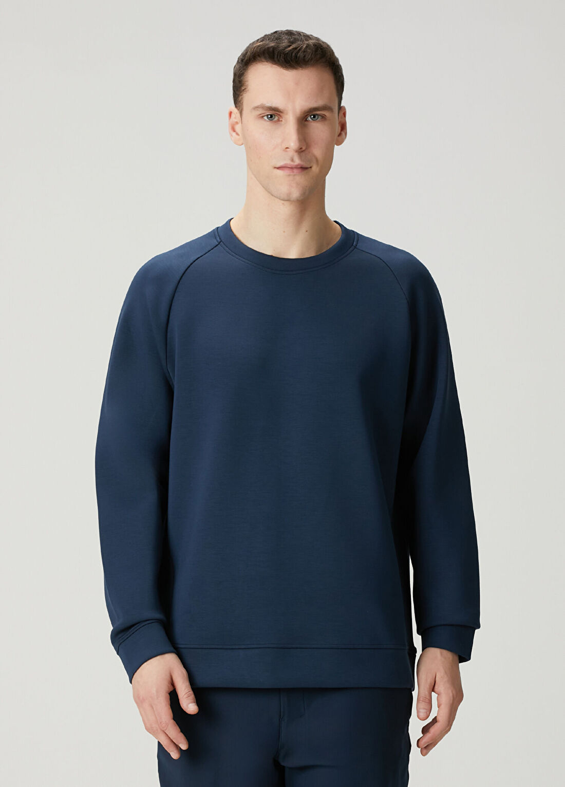 lululemon Smooth Spacer Lacivert Sweatshirt