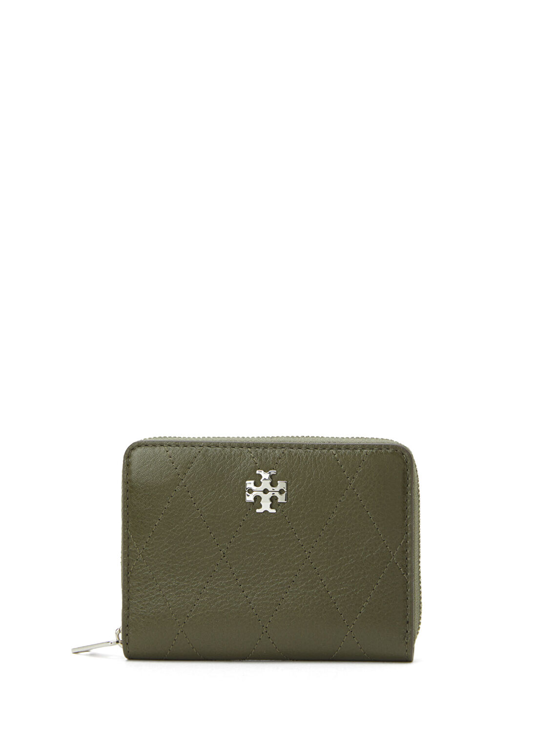 Tory Burch Charlie Small Haki Kadın Deri Cüzdan