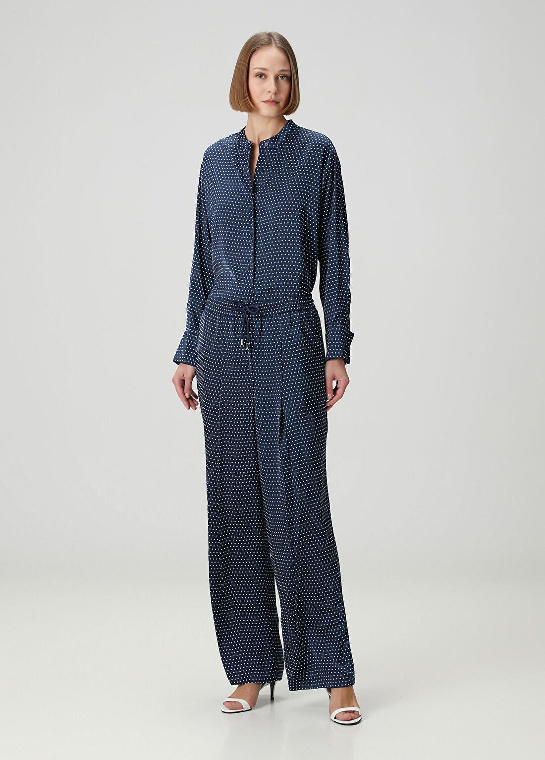 Michael Michael Kors Lacivert Puantiyeli Pantolon