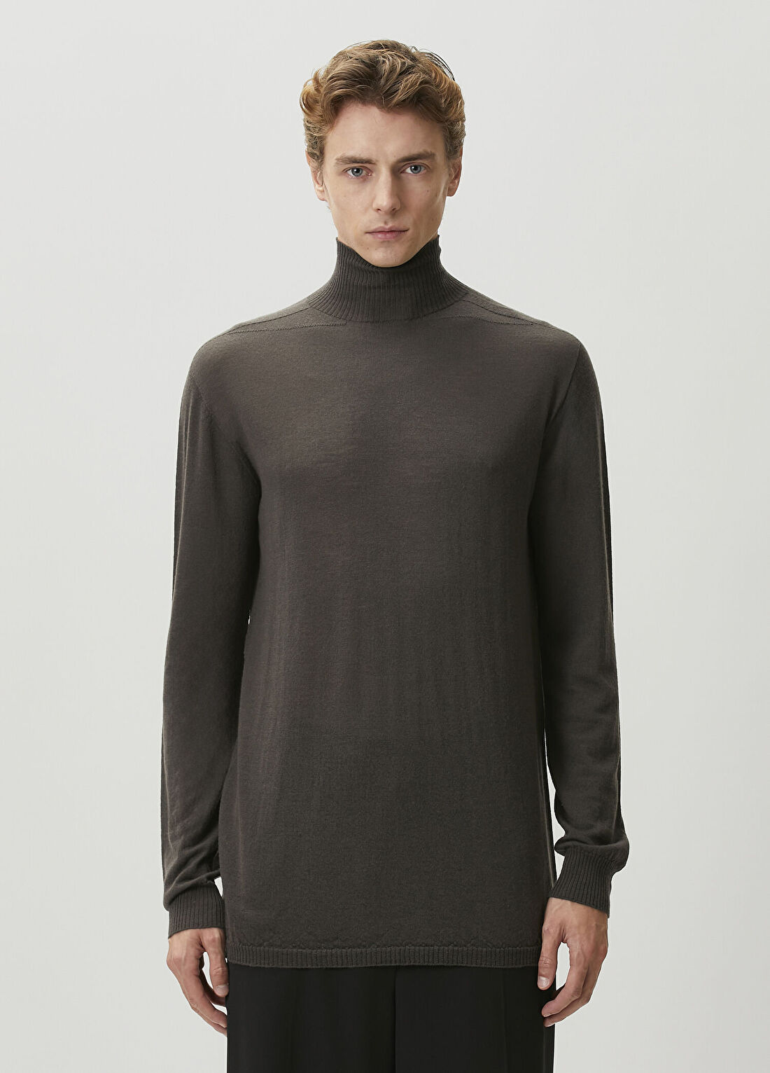 Rick Owens Kahverengi Yün Triko