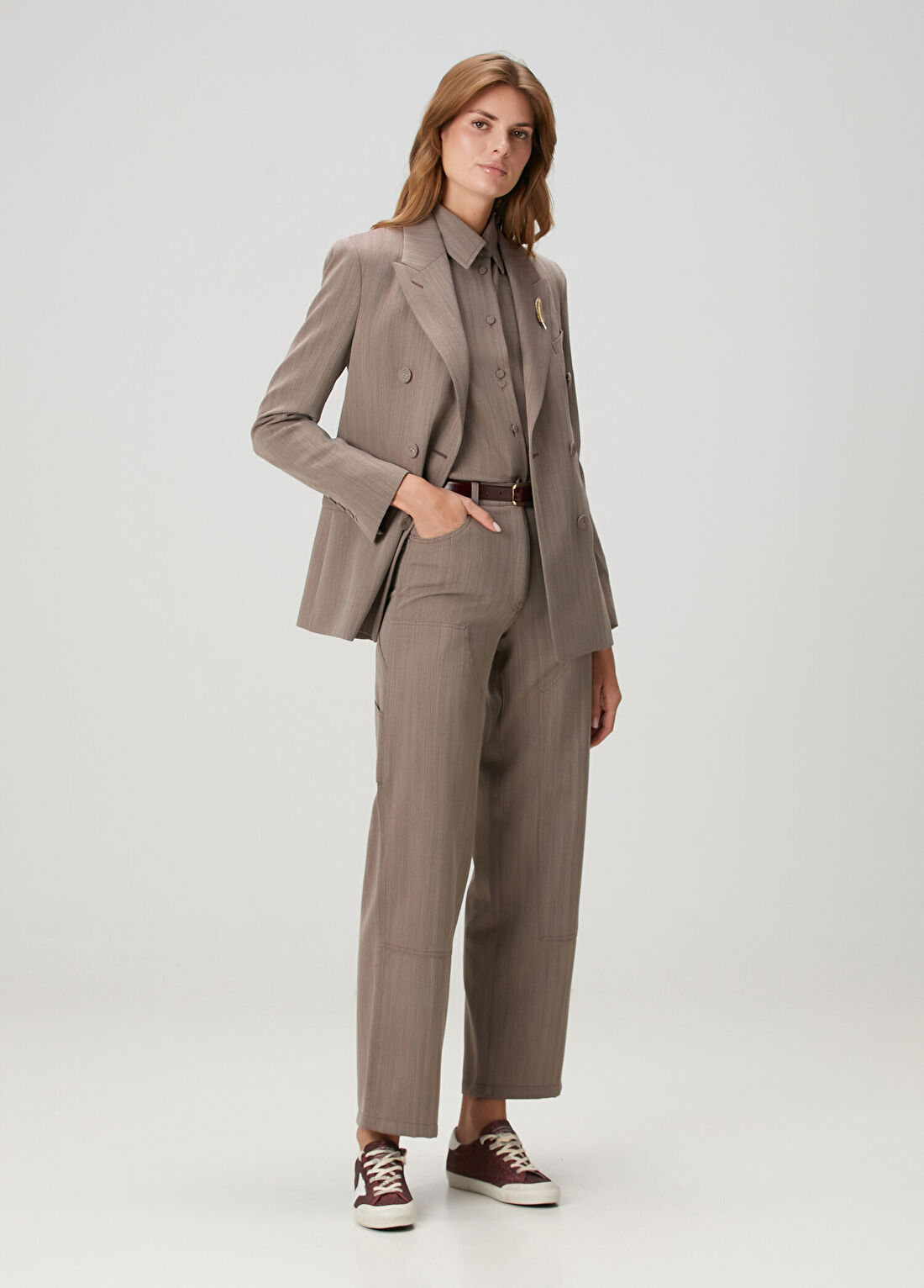 Golden Goose Journey Vizon Yün Pantolon